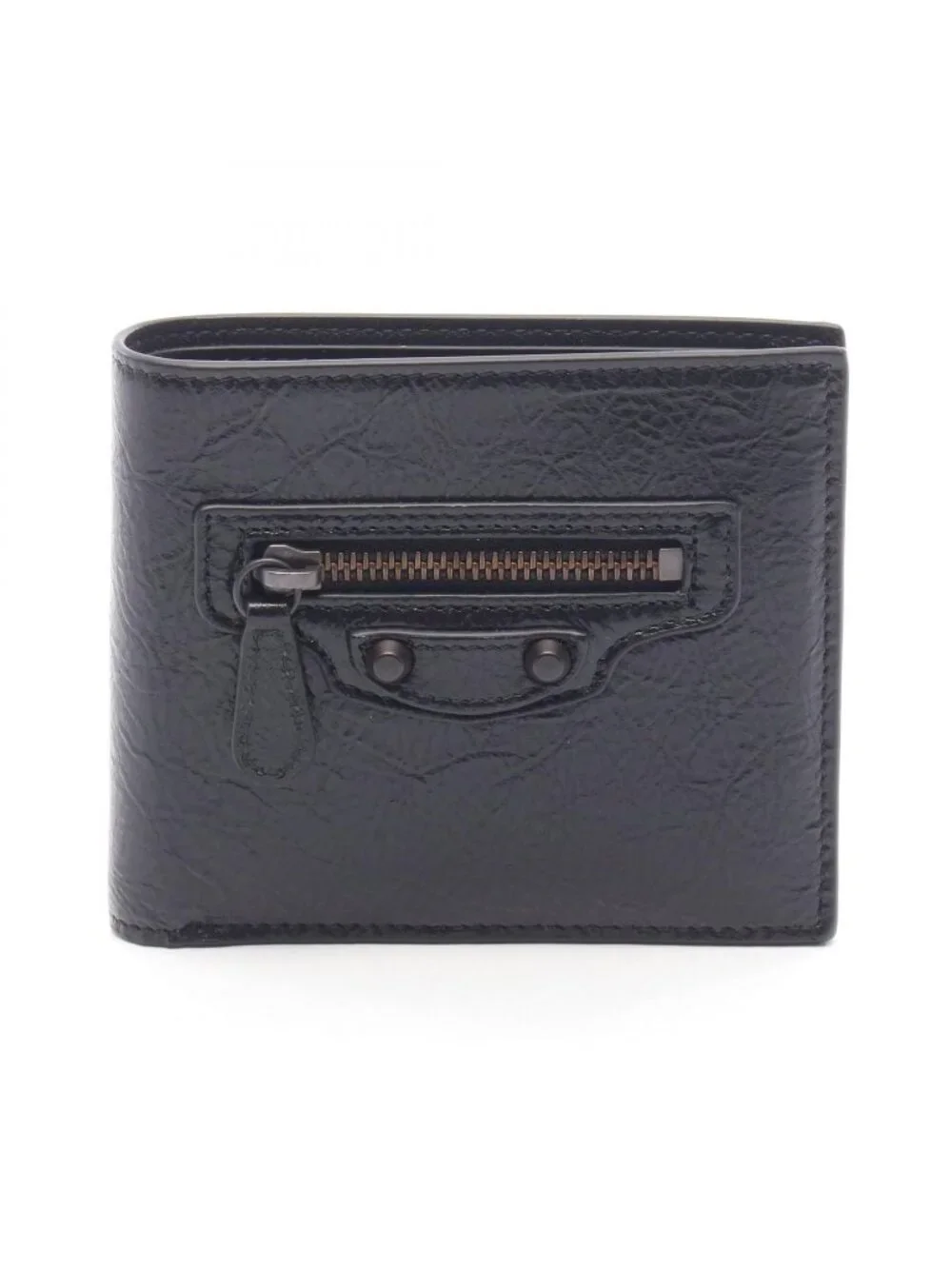 Balenciaga Bifold Wallet Le City Square Leather